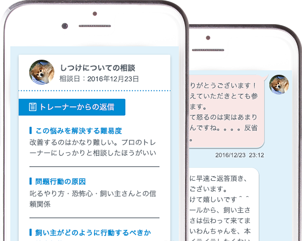 トレーナーからの回答例