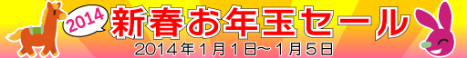 2014新春お年玉セール