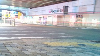 テールランプ シャッタースピード2秒