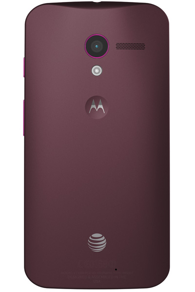 Moto X back