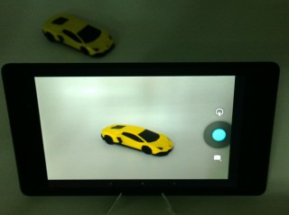 新しいNexus 7で暗いところを撮影すると