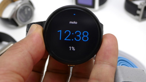 Moto 360は反応する