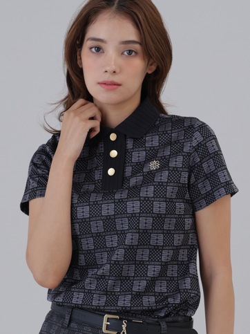 SAモノグラムシャツ