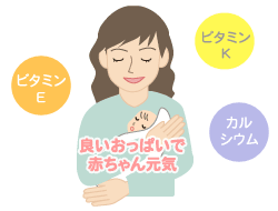 ママもしっかり栄養補給