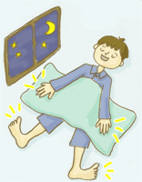 夏でも肩とお腹は冷やさないで!