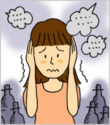 聞こえないはずの音や声が聞こえる