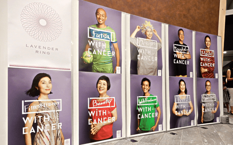 写真4:メイクアップと写真撮影のイベント