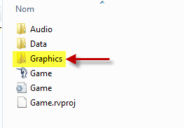 Project's Graphics folder