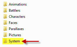 Drag and drop your title image to the system folder