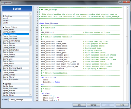 RPG Maker VX Scripting