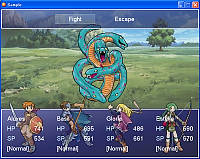 RPG Maker XP battle screenshot