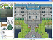 Easily create multi-textured maps with the expanded sample data included in RPG Maker XP