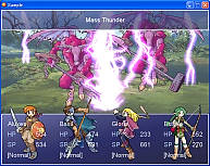 Add different effects for different attacks during your rpg creation.