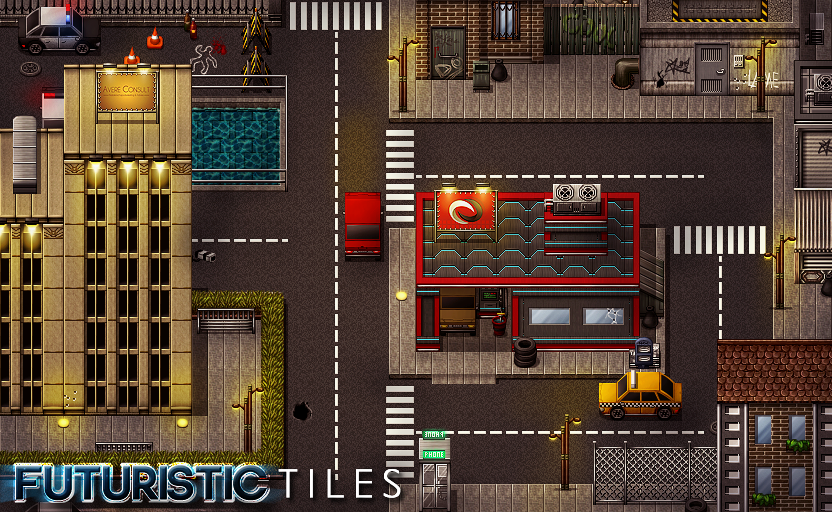 Futuristic Tiles