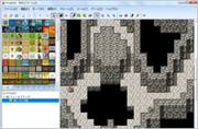 Tilesets are divided into five categories. A sets form the base layer of the map with the remaining sets being placed upon this base. Users can now place tiles without having to worry about layering issues. (Passing setups can be created upon the tile palette, so you don't need to open the database each time. This means you can change your setups right away.)