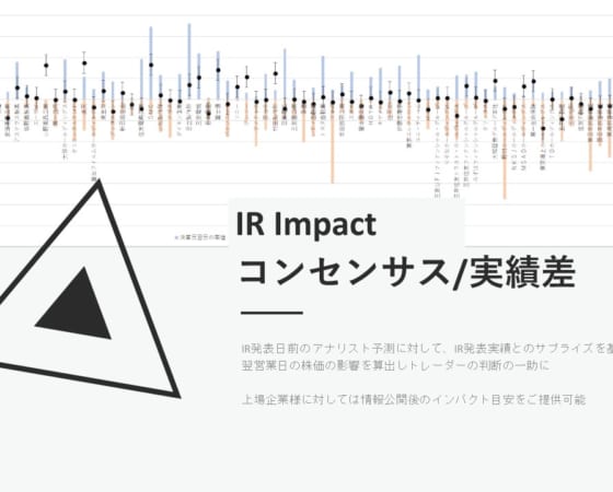 IRインパクト予測エンジン