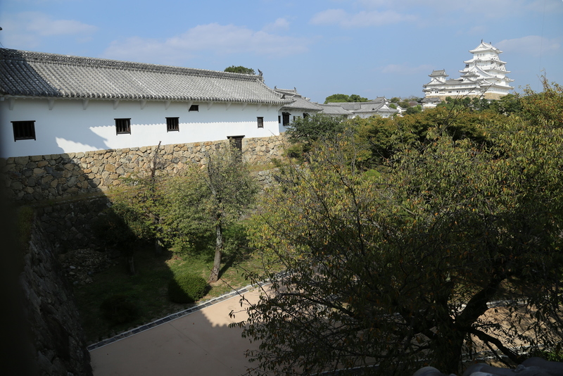 <p>姫路城百間廊下から天守を撮影。</p>
