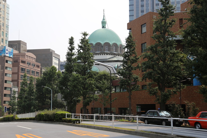 【コンドル】神田駿河台（御茶ノ水駅の南側）にあるニコライ堂。<br>この日は、江戸城外堀がテーマだったので、撮影だけして立ち去った。