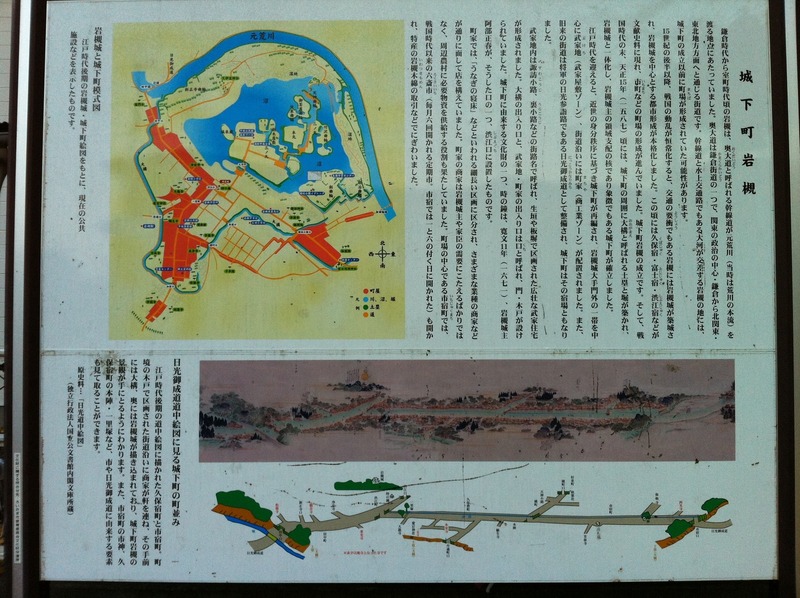 【岩付城】案内板