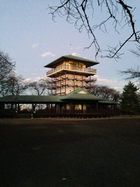 【枡形山城】本丸の高楼