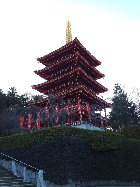 【高幡城】五重塔