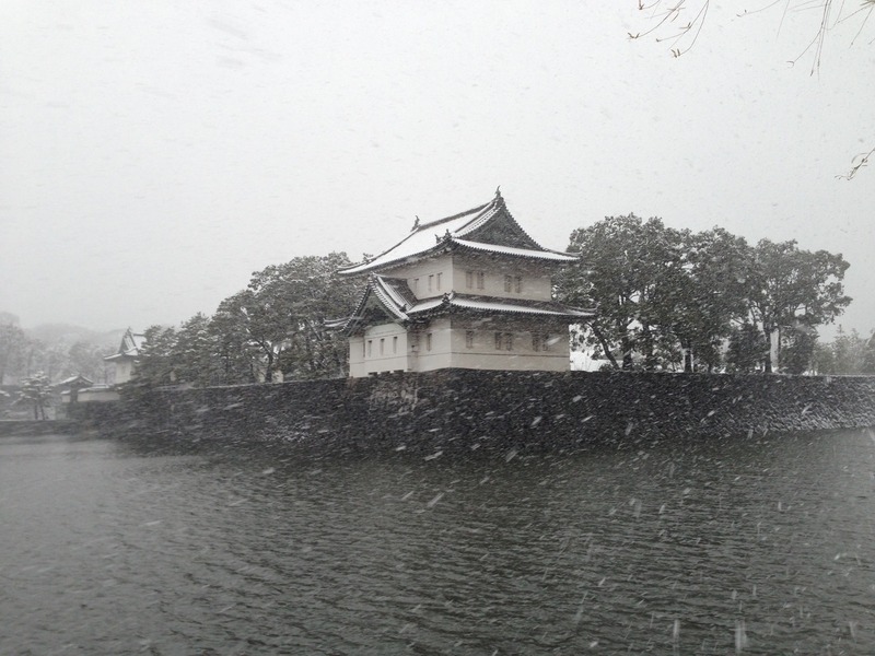 【江戸城】雪の巽櫓