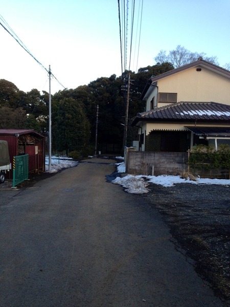 【深大寺城】深大寺城の西側より、三の曲輪方面を撮影。