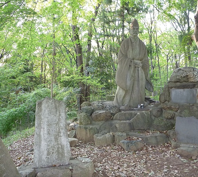 【菅谷館】畠山重忠像。