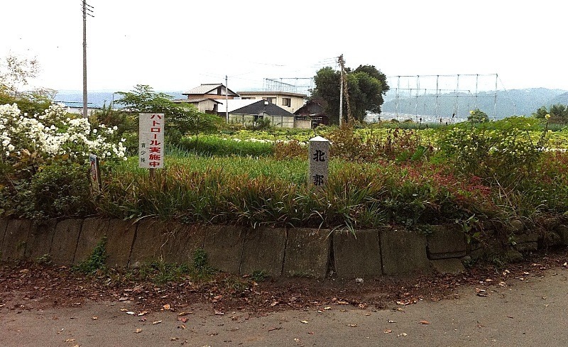 【白井城】北郭。小田原戦役の際には前田利家勢の砲撃を受けたという北郭。