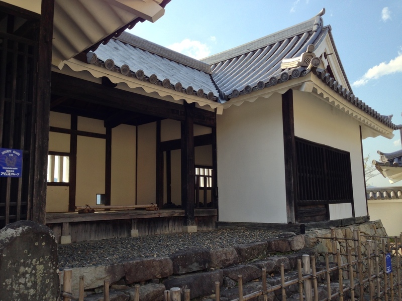 【福知山城】銅門番所。現在、本丸にあるが、江戸時代は二の丸の北西にあったらしい。