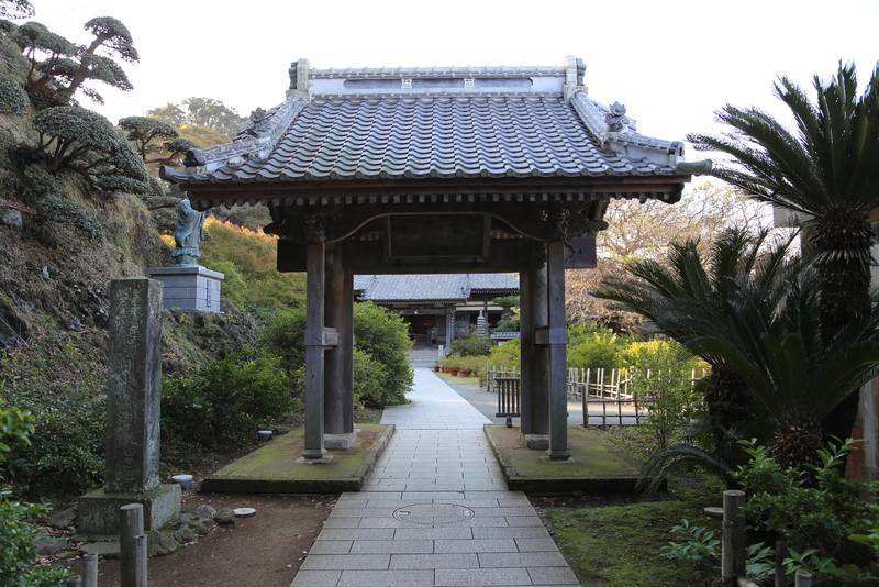 <p>下田の了仙寺。<br>1854年、日米和親条約が締結された寺。</p>