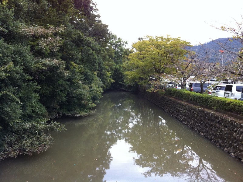 【躑躅ヶ崎館】西曲輪の堀