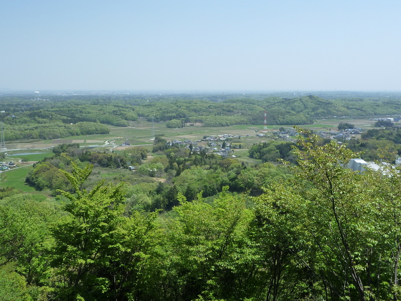 四津山城（高見城）からの眺め