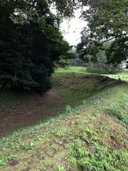 【深大寺城】二の郭の空堀