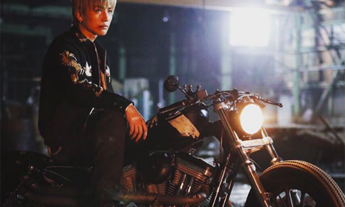 三代目JSB岩田剛典がワイルドにバイクを乗り回す!映画『HiGH&LOW THE MOVIE』の完成披露試写会が本日開催