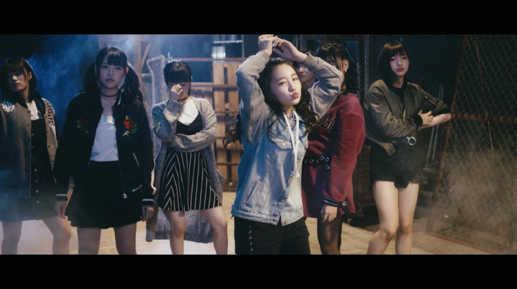 NMB48 16thシングル「僕以外の誰か」の公式MVより。メインポジションに抜擢された5期生の山本彩加。