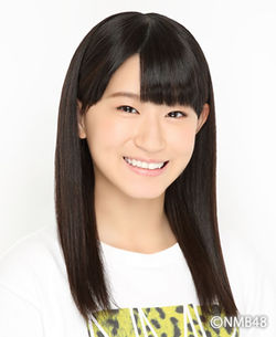 NMB48上西恵の実妹である上西怜。5期生の研究生として活動する。
