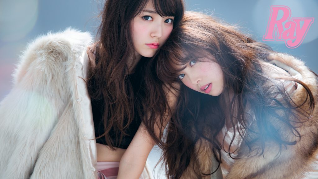 ℃-uteの鈴木愛理&中島早貴 「Ray」2月号より/主婦の友社