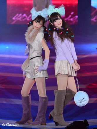 西野七瀬首次出演的時尚秀「Girls Aword 2012 Autumn/ Winter」