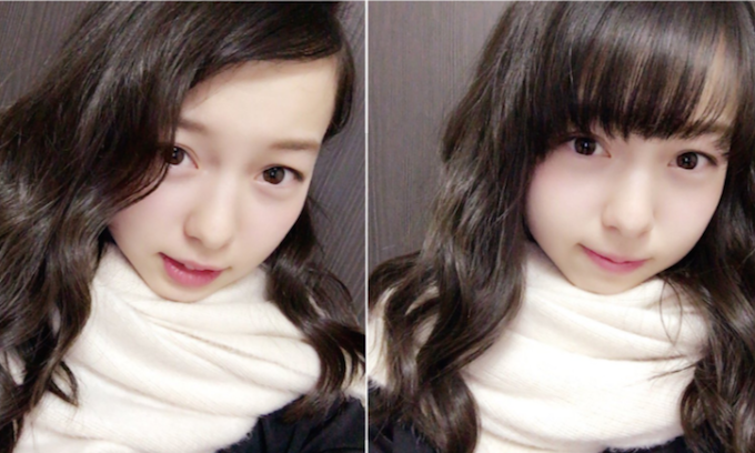 GEMの西田ひらりがイメチェンヘアを披露?