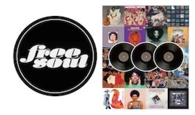 Free Soulレコード3枚+スリップマット1枚