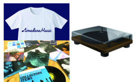 プレーヤー1台+JAZZ名盤4枚+オリジナルTシャツ1枚