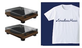 プレーヤー2台+オリジナルTシャツ1枚