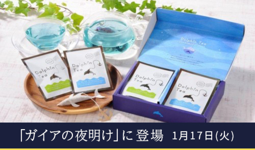 イルカのティーバッグ 矢部茶2g×5p ブルーマロウ1g×5p