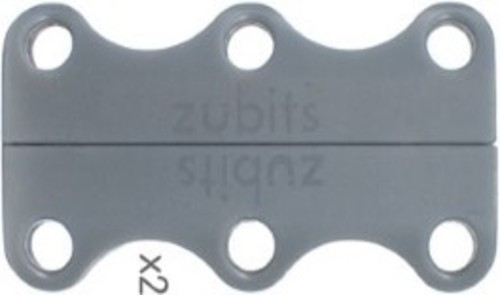 M サイズ x Gray (グレー)/Zubits x2(両足分)(磁力6kg)