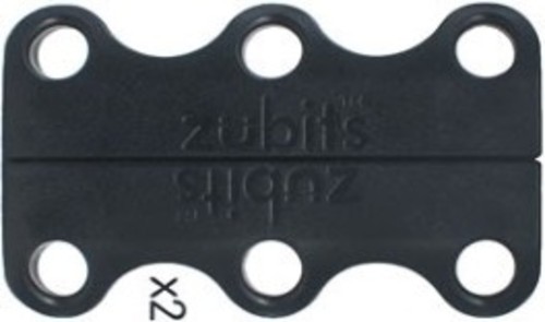 S サイズ x Black (ブラック)/Zubits x2(両足分)(磁力5kg)