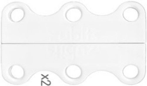 S サイズ x White (ホワイト)/Zubits x2(両足分)(磁力5kg)