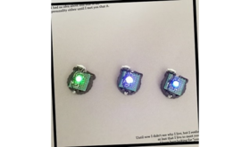 【素材用】イルミネーションモジュール 青・紫・フルカラー 3個セット