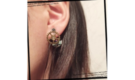 【完成品】アクセサリー ギア (イヤリング)