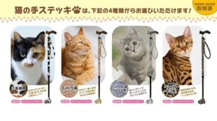 思わず自慢したくなる!猫愛好家をうならせる究極のこだわり!猫の手ステッキ!